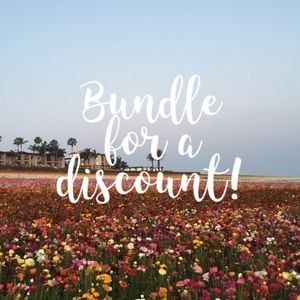 🌟 2 or more bundled will receive a discount